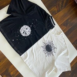 Shein size large crop top